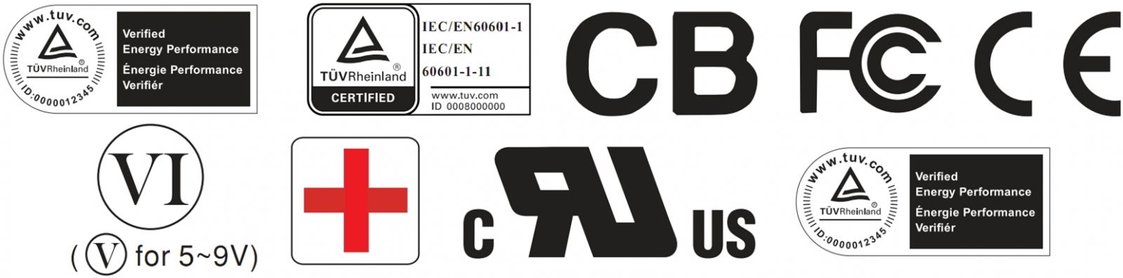 ספקי כוח רפואיים MEAN WELL GSMB SERIES